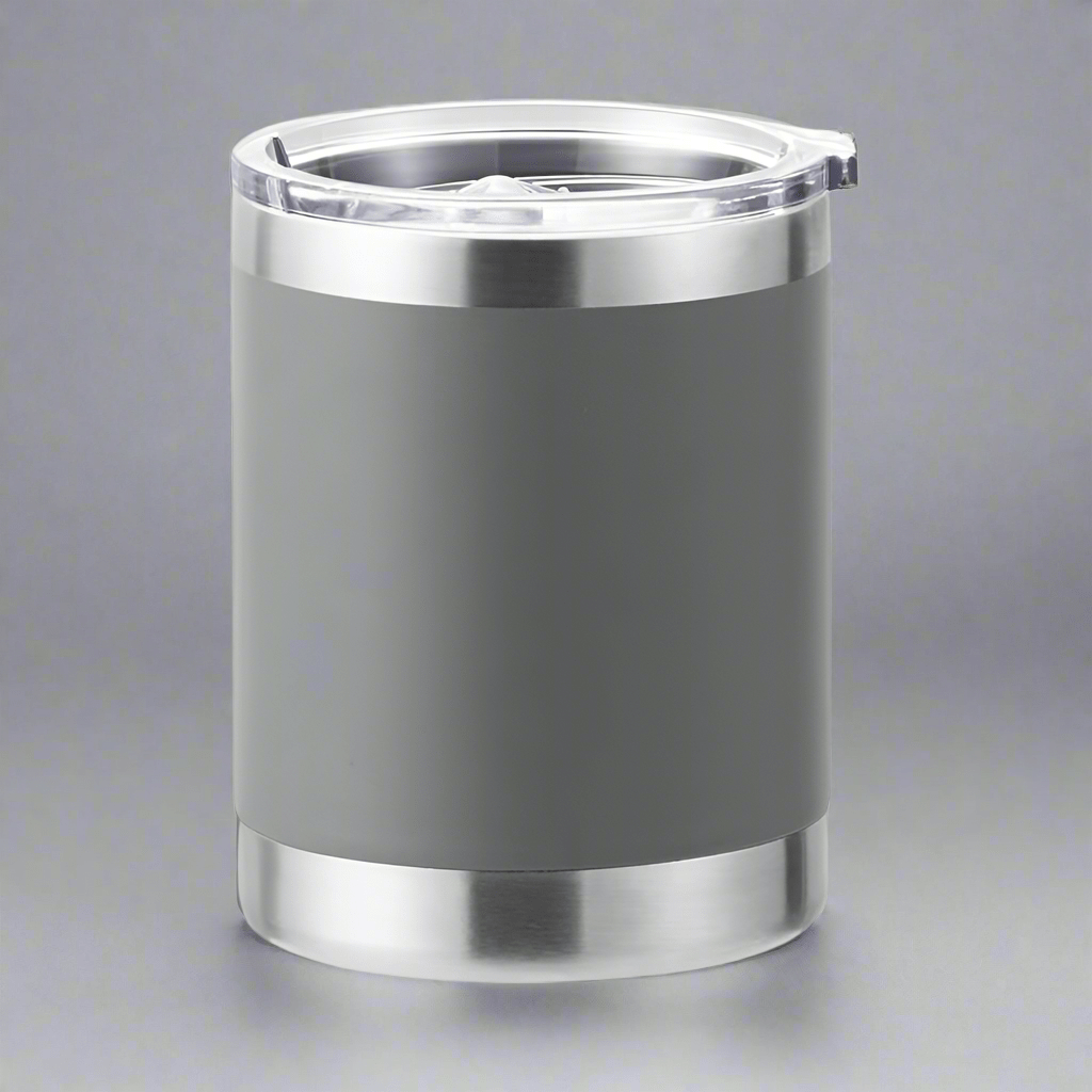 10oz Lowball Tumbler - Gray - LoneStar Adhesive