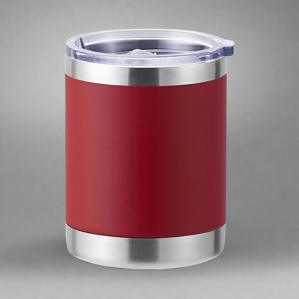 10oz Lowball Tumbler - Red - LoneStar Adhesive