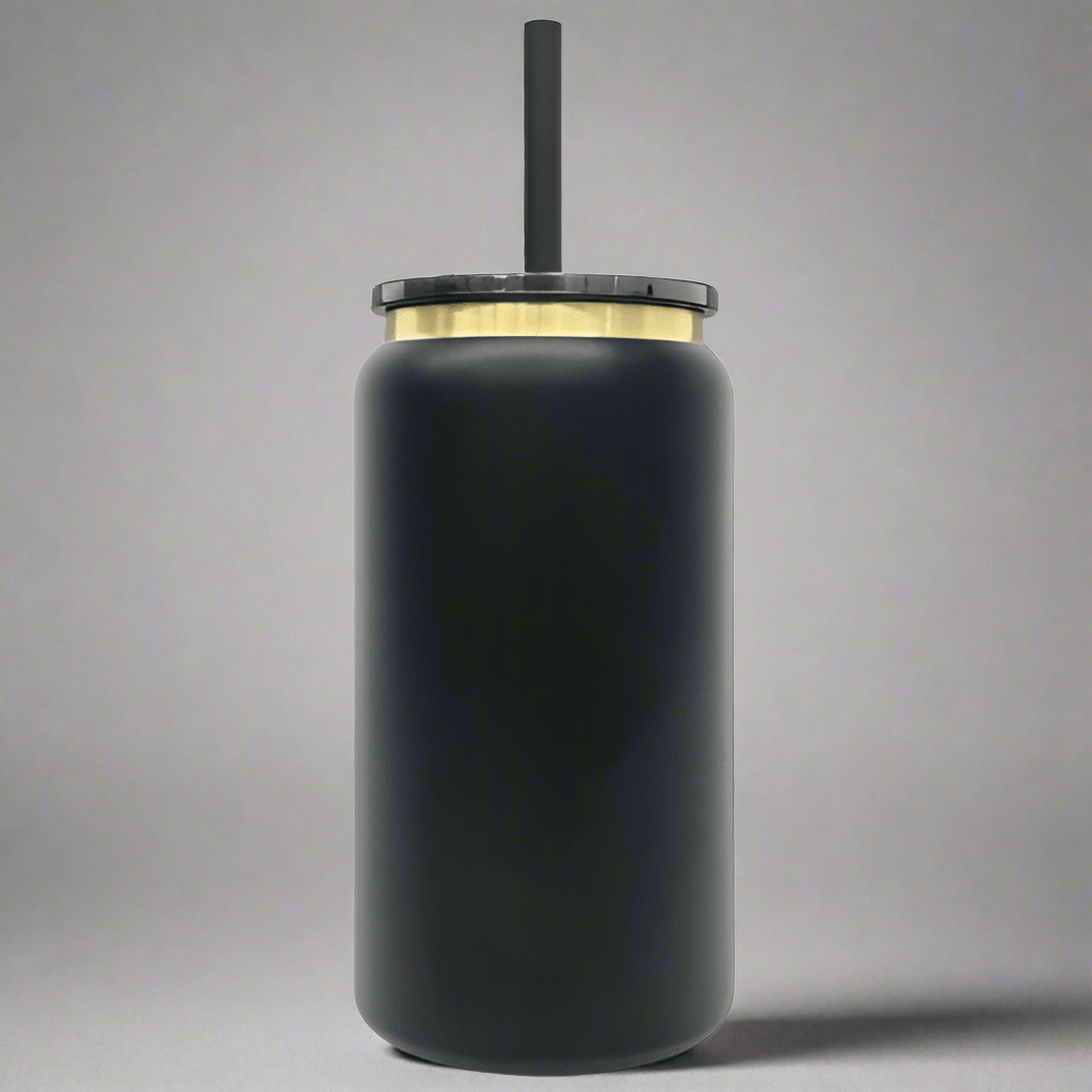 16oz Gold Plated Tumbler - Black - LoneStar Adhesive
