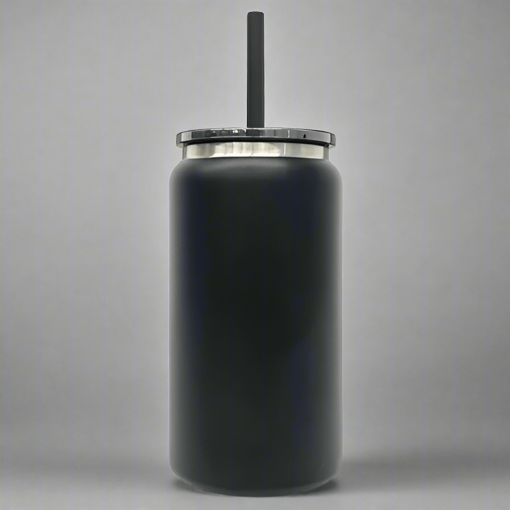 16oz Mirror Black Plated Tumbler - Black - LoneStar Adhesive