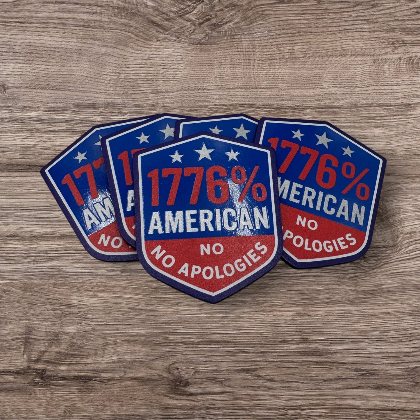 1776% American - UV Printed Patch - LoneStar Adhesive