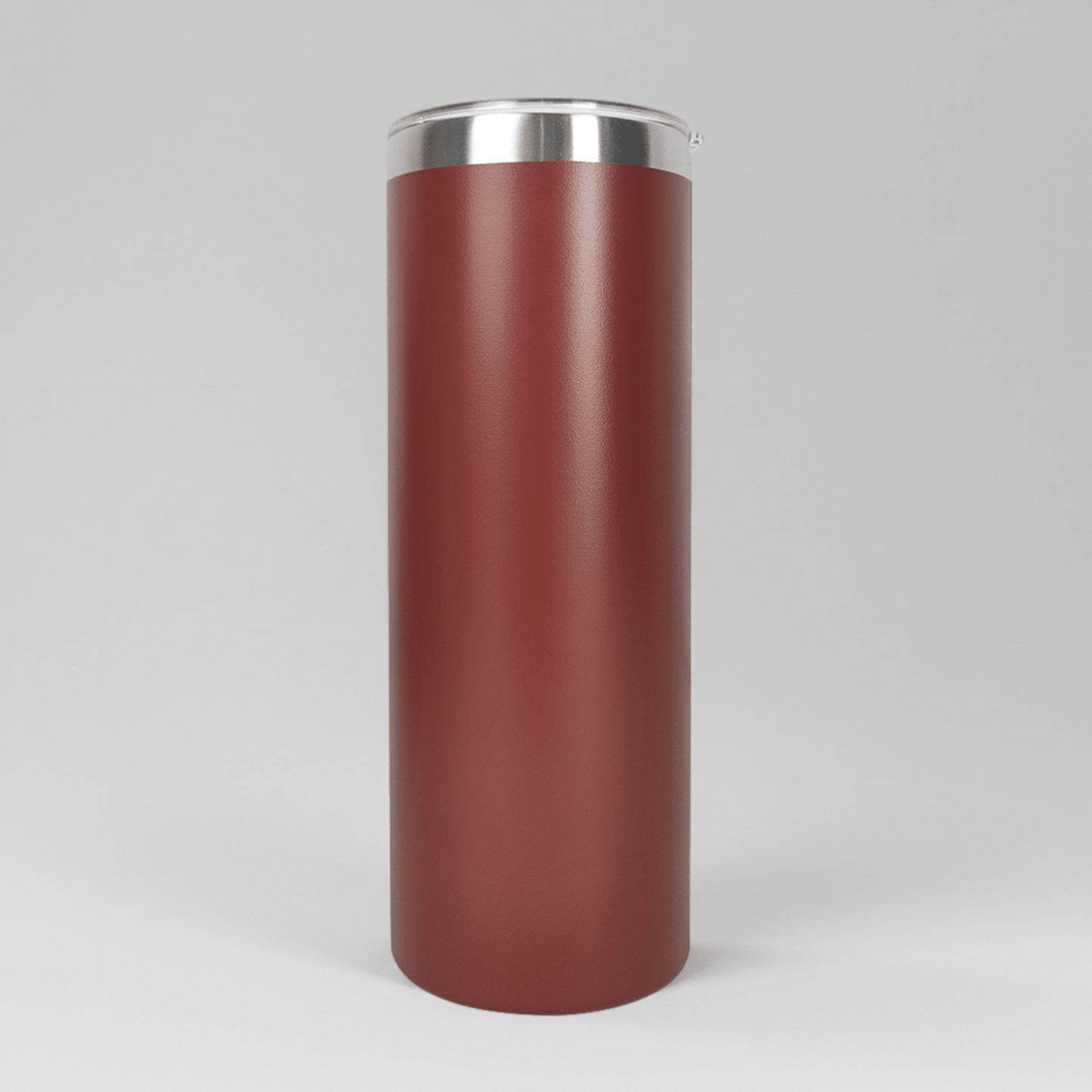 20oz Skinny Tumbler - Maroon - LoneStar Adhesive