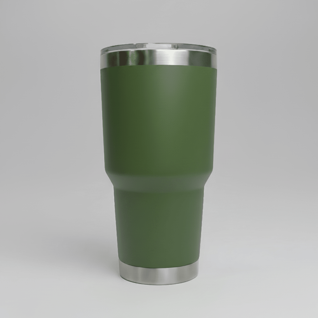 30oz Stainless Tumbler - Army Green - LoneStar Adhesive