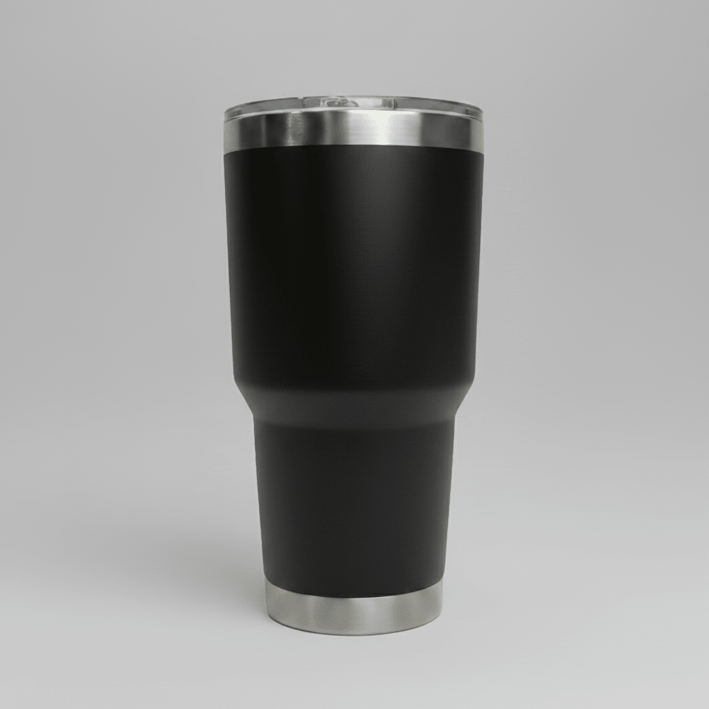 30oz Stainless Tumbler - Black - LoneStar Adhesive