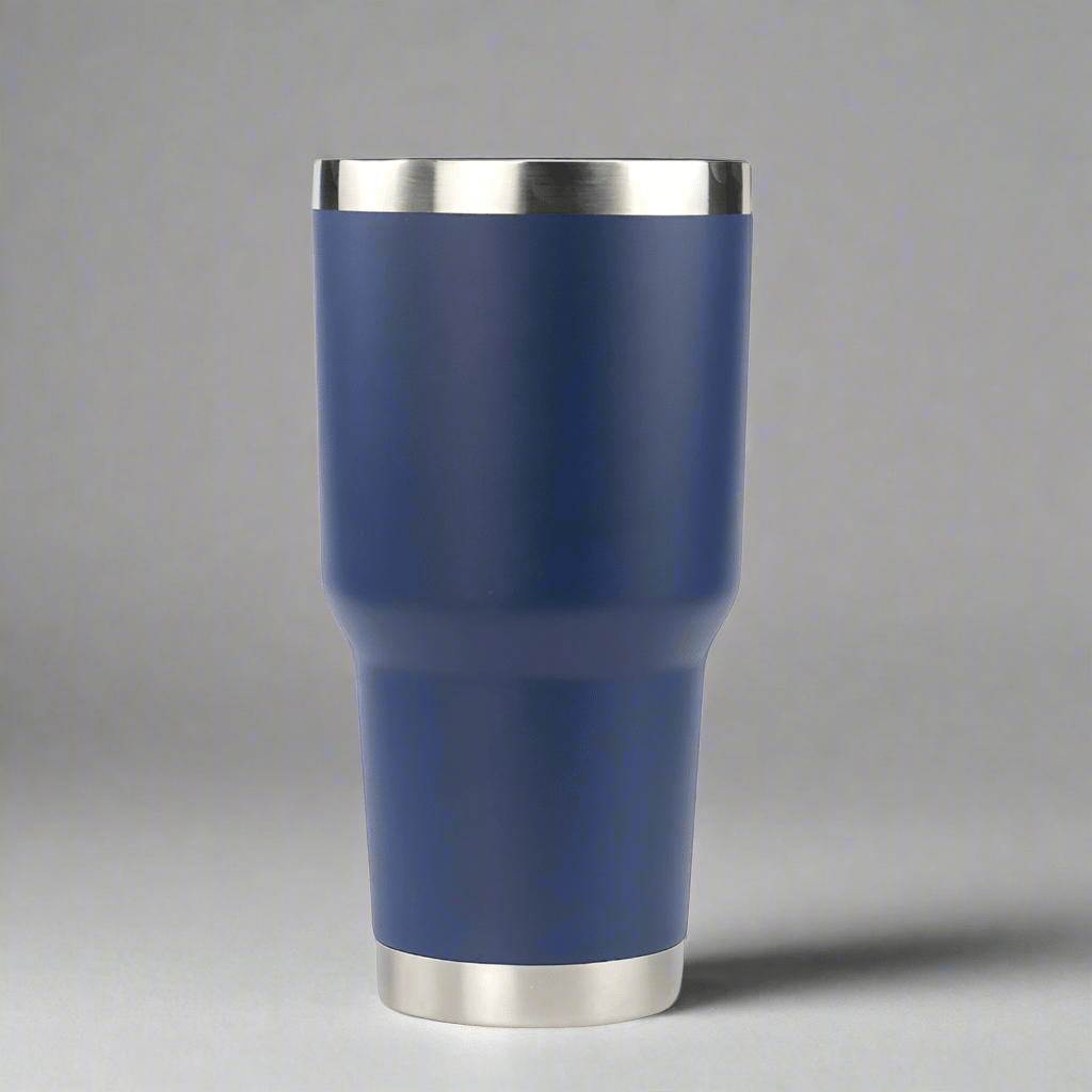 30oz Stainless Tumbler w/ Magnet Sliding Lid - Navy - LoneStar Adhesive