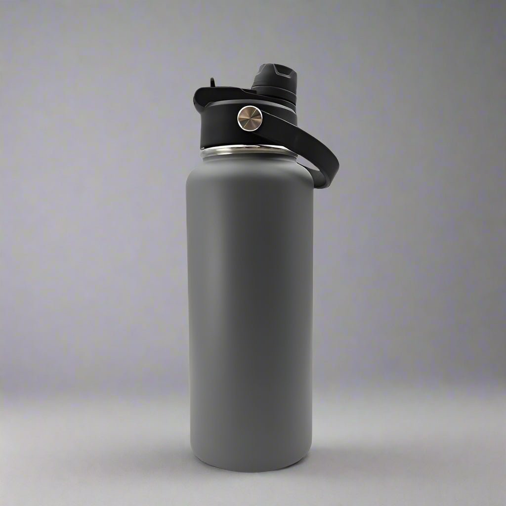 32oz Sports Water Bottle - Gray - LoneStar Adhesive