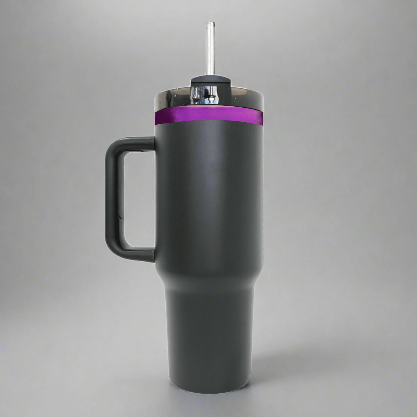 40oz Purple Plated Tumbler - Black - LoneStar Adhesive