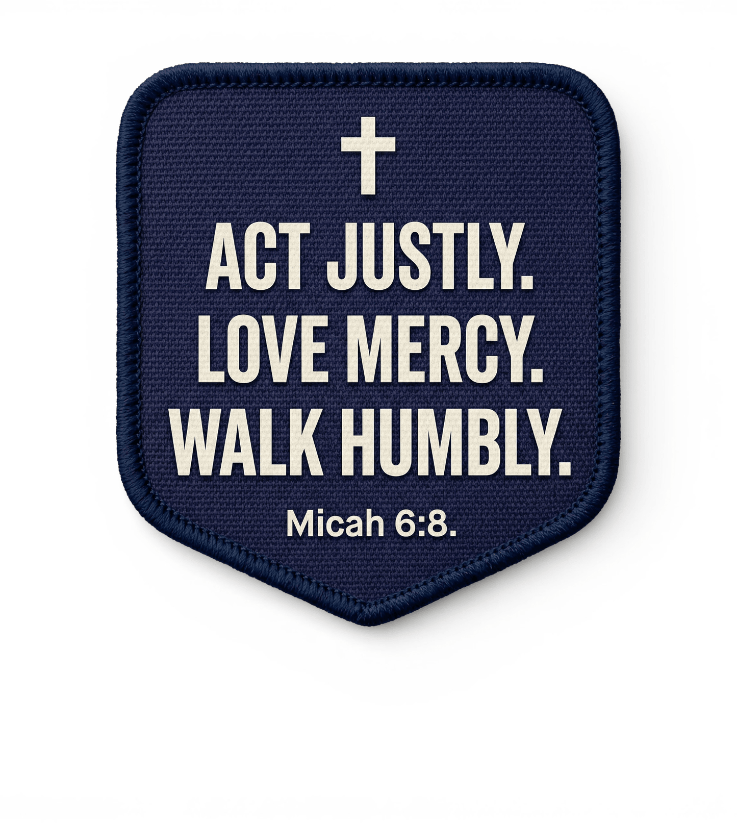 Act Justly. Love Mercy. Walk Humbly Micah 6:8 - LoneStar Adhesive