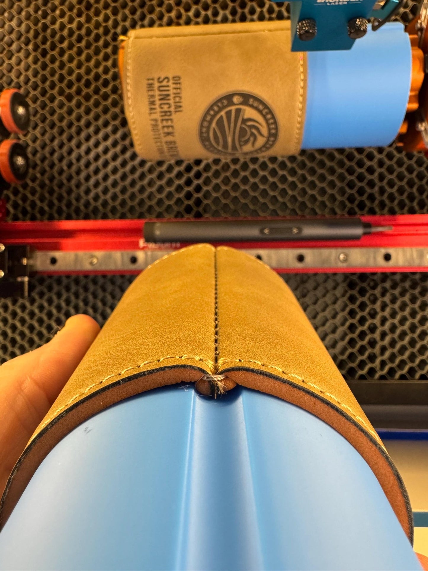 Can Cooler/Koozie Holder / Jig , Rotary Chuck Holder, Koozie Holder, Laser Rotary Tools - #LoneStar Adhesive#