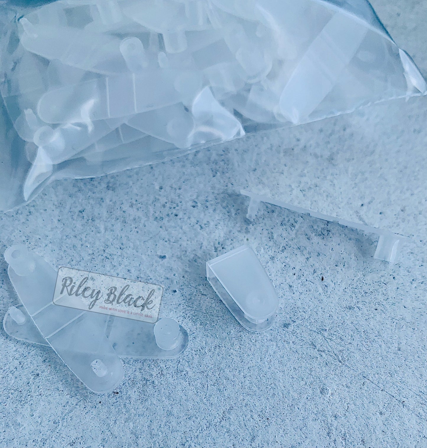 Clear XL Keychain Thingies® 1/8”+ - LoneStar Adhesive