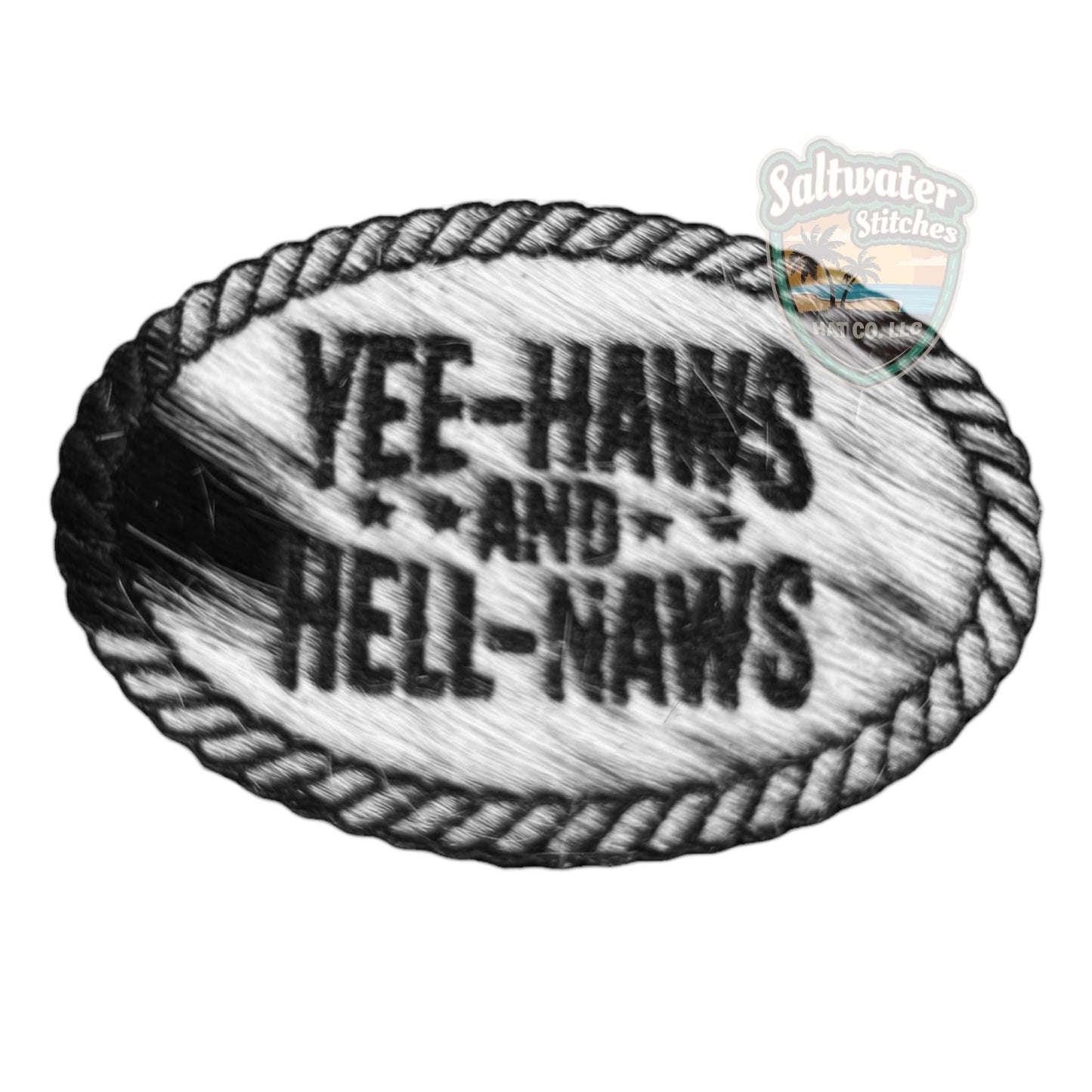 Cowhide Yeehaws & Hell Naws - LoneStar Adhesive