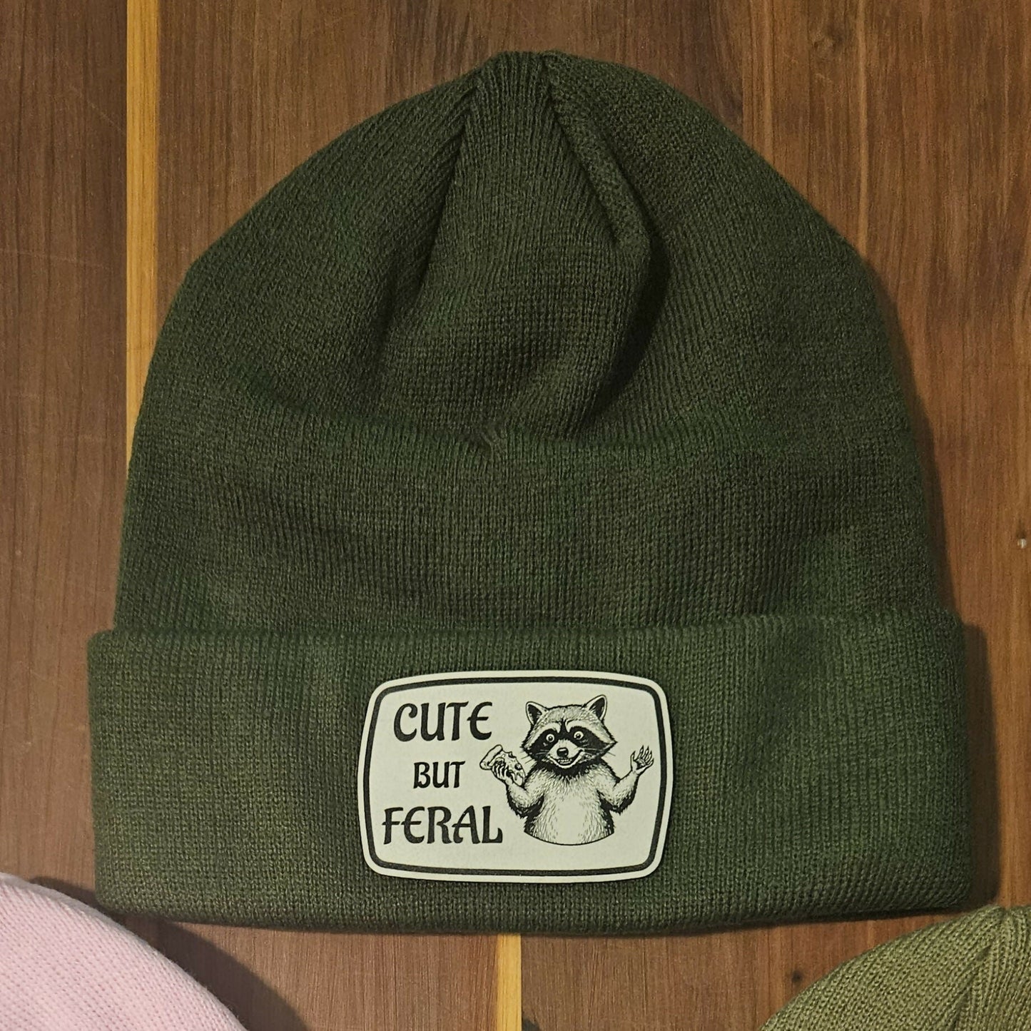 Cute but Feral SVG - Laser Engraving File for Hat Patches - LoneStar Adhesive