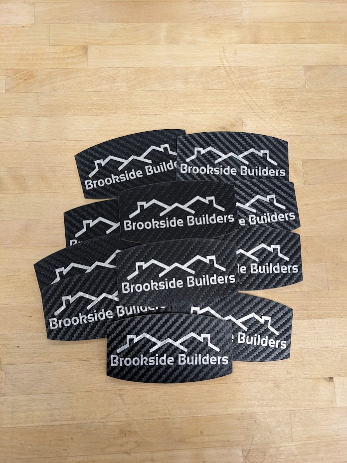 Engraved Heritage Leatherette Patches. - LoneStar Adhesive