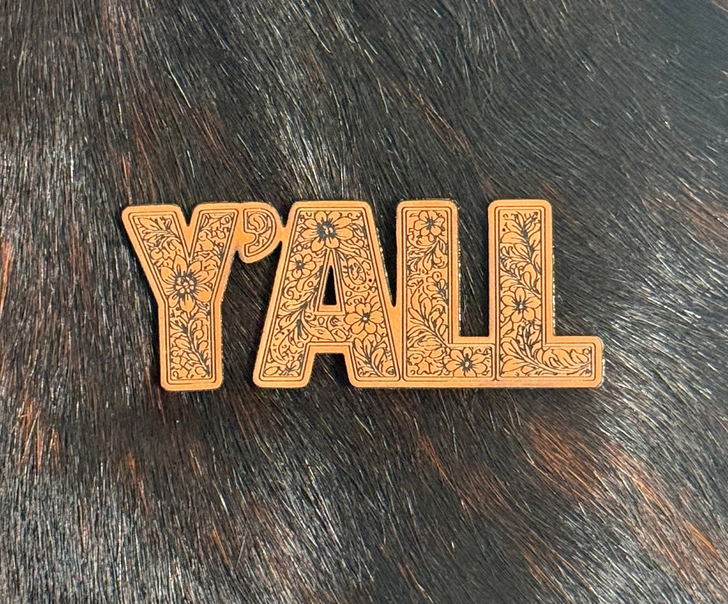 Engraved Y’all Patch (Light) - LoneStar Adhesive