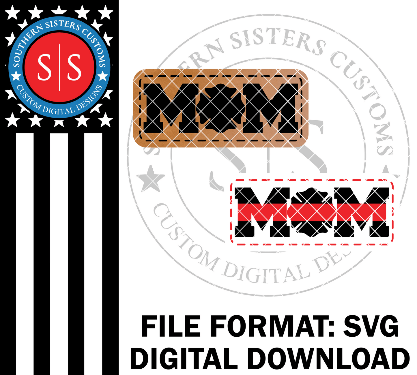 Firefighter mom - #LoneStar Adhesive#