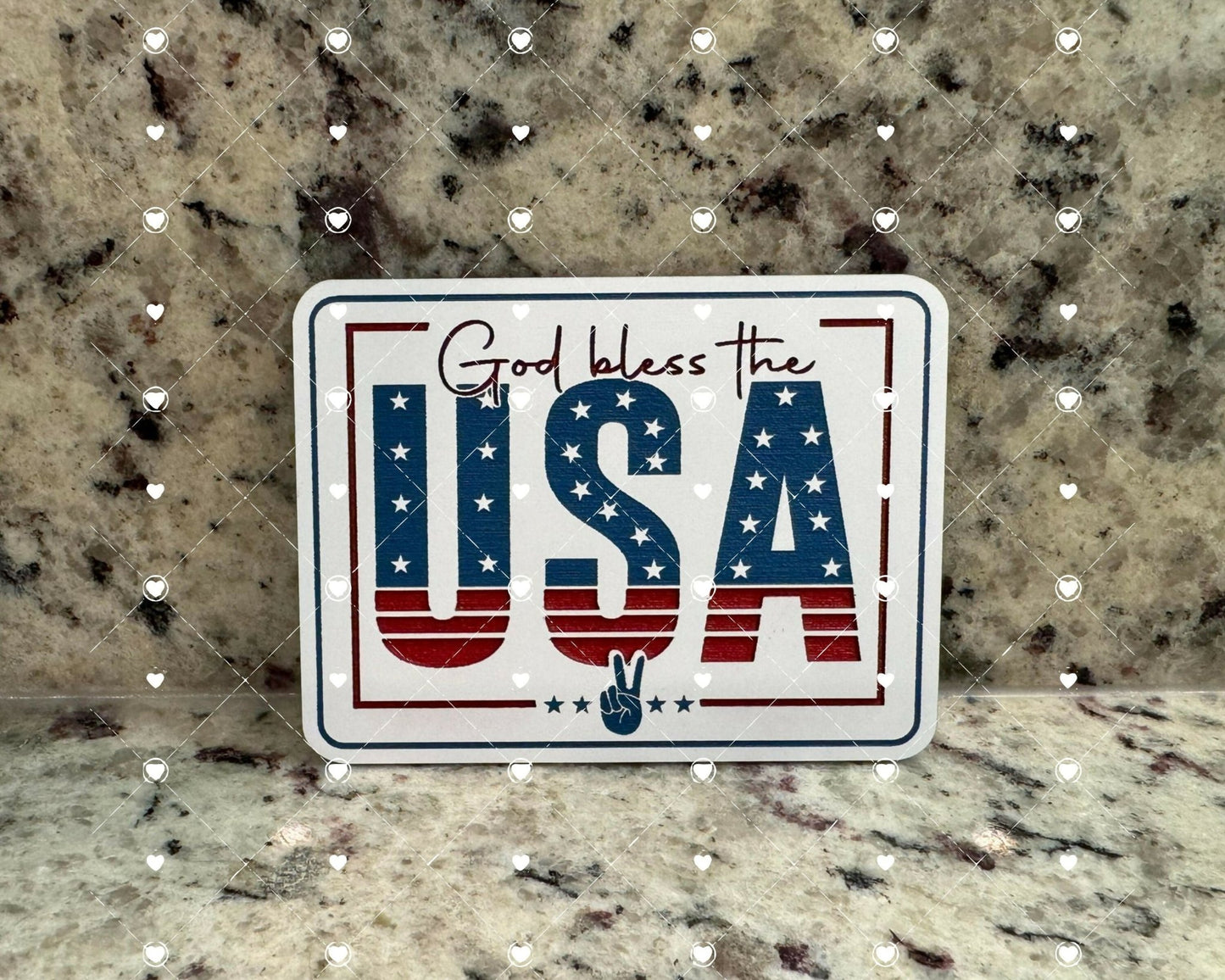 God Bless the USA - LoneStar Adhesive