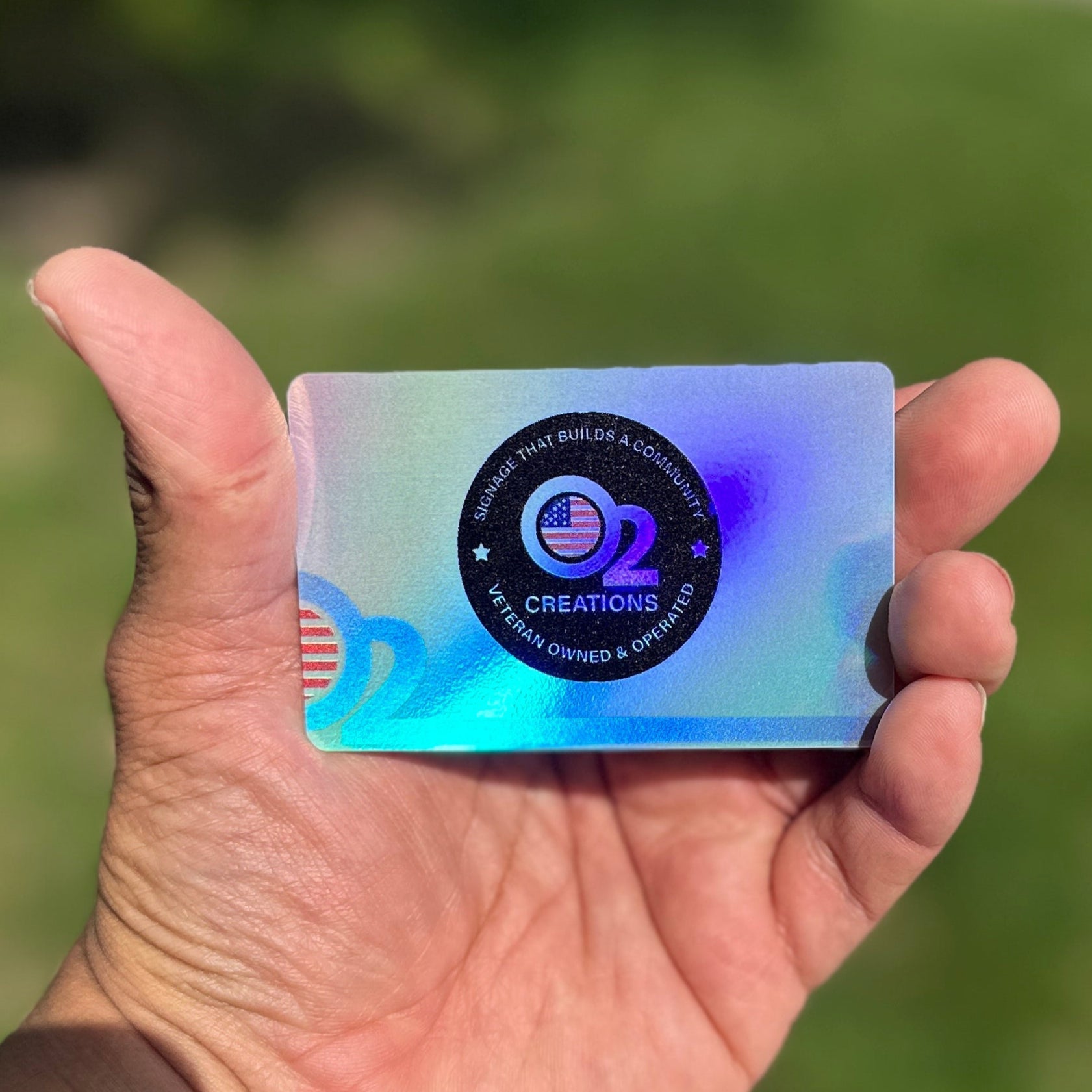 Holographic Business Cards Holographic Business Cards
