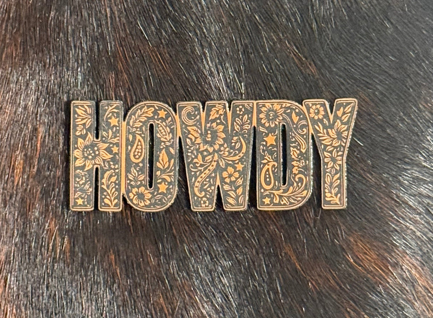Howdy Patch (Dark) - LoneStar Adhesive