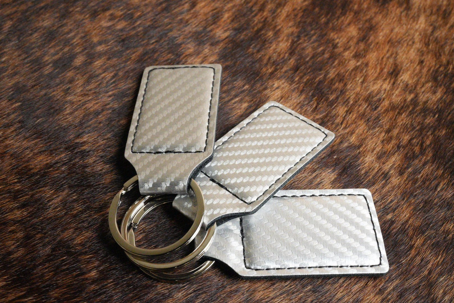 Keychains: Premium Leatherette® (10pk) - LoneStar Adhesive