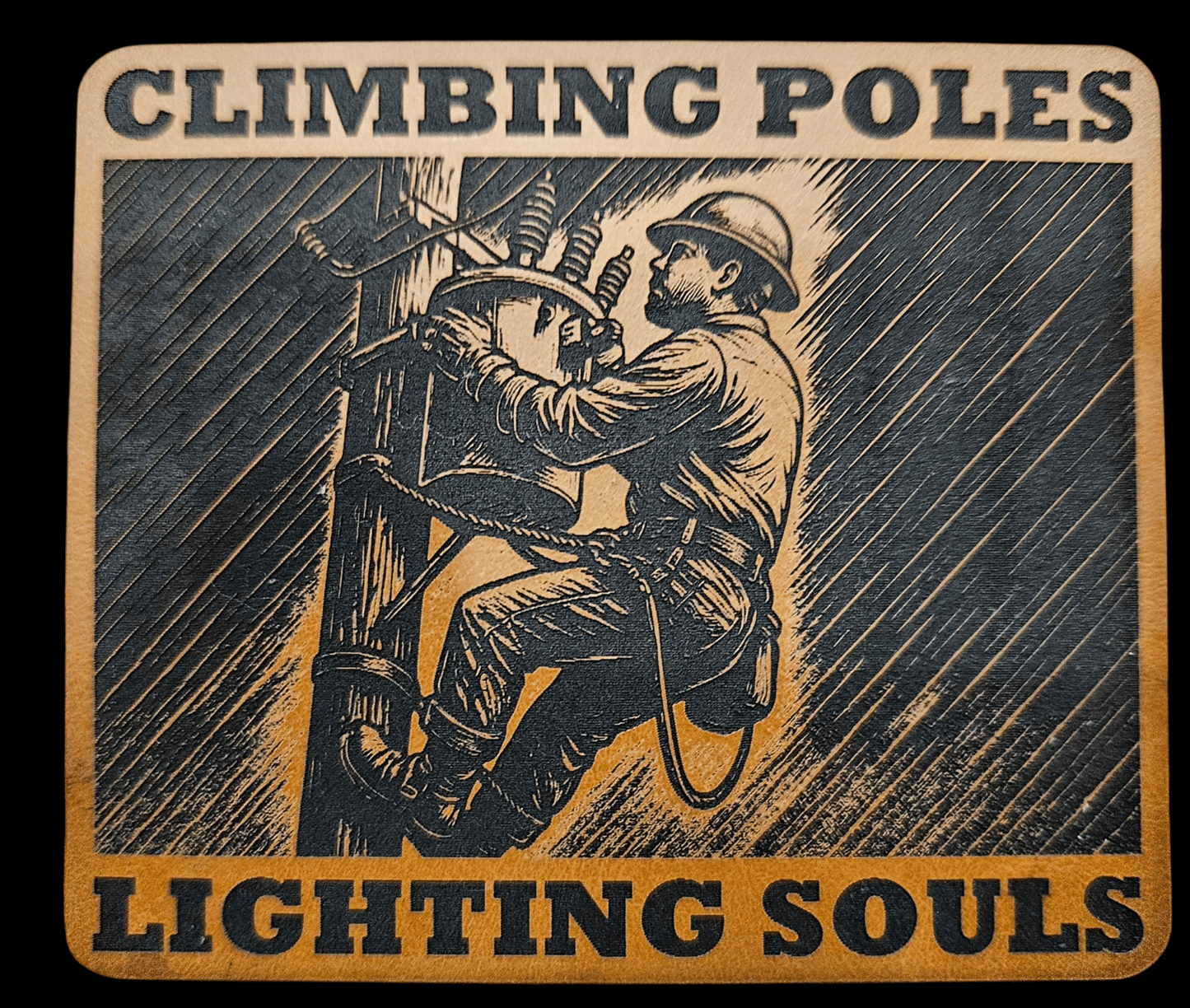 LINEMAN - Climbing Pole - Lighting Souls - LoneStar Adhesive