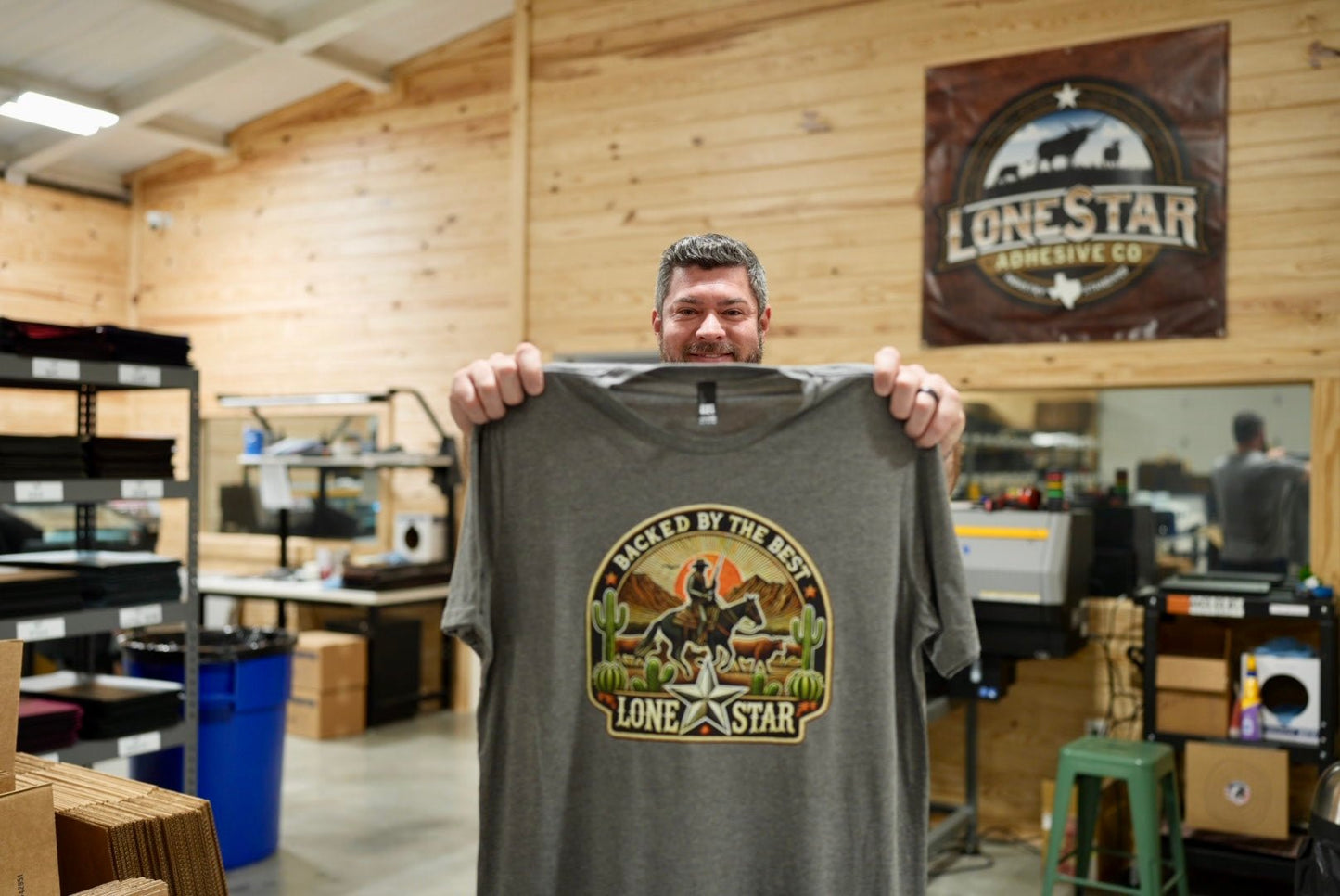 LoneStar Adhesive Unisex Tee - #LoneStar Adhesive#