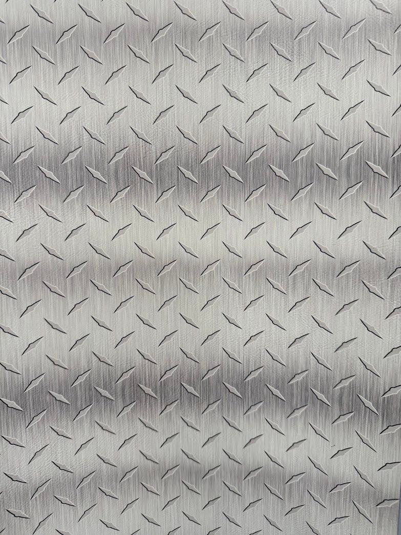 Lonestar Leatherette UV Printed Diamond Plate Pattern - #LoneStar Adhesive#