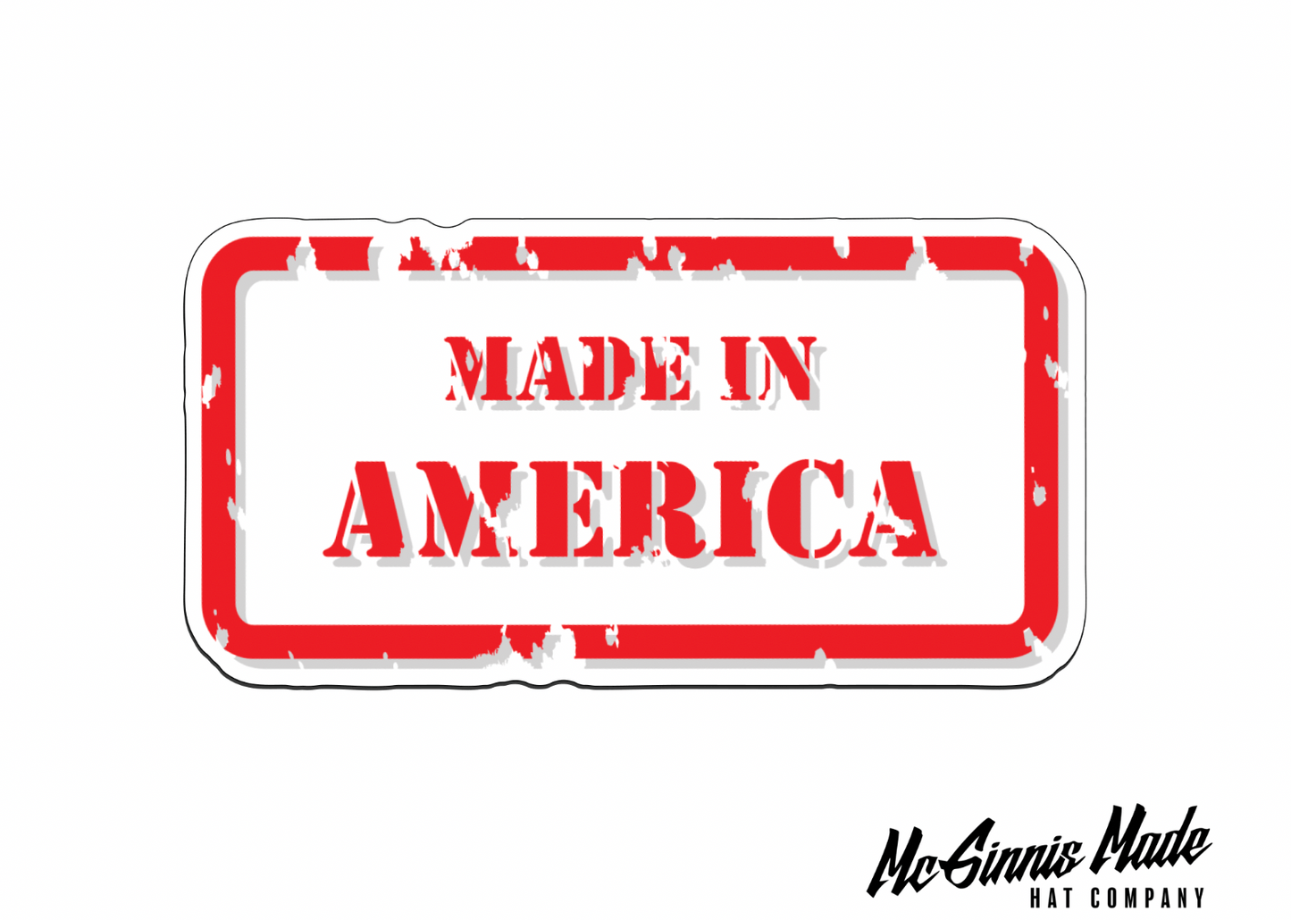 "Made in America Stamp" UV Printed Patches - LoneStar Adhesive