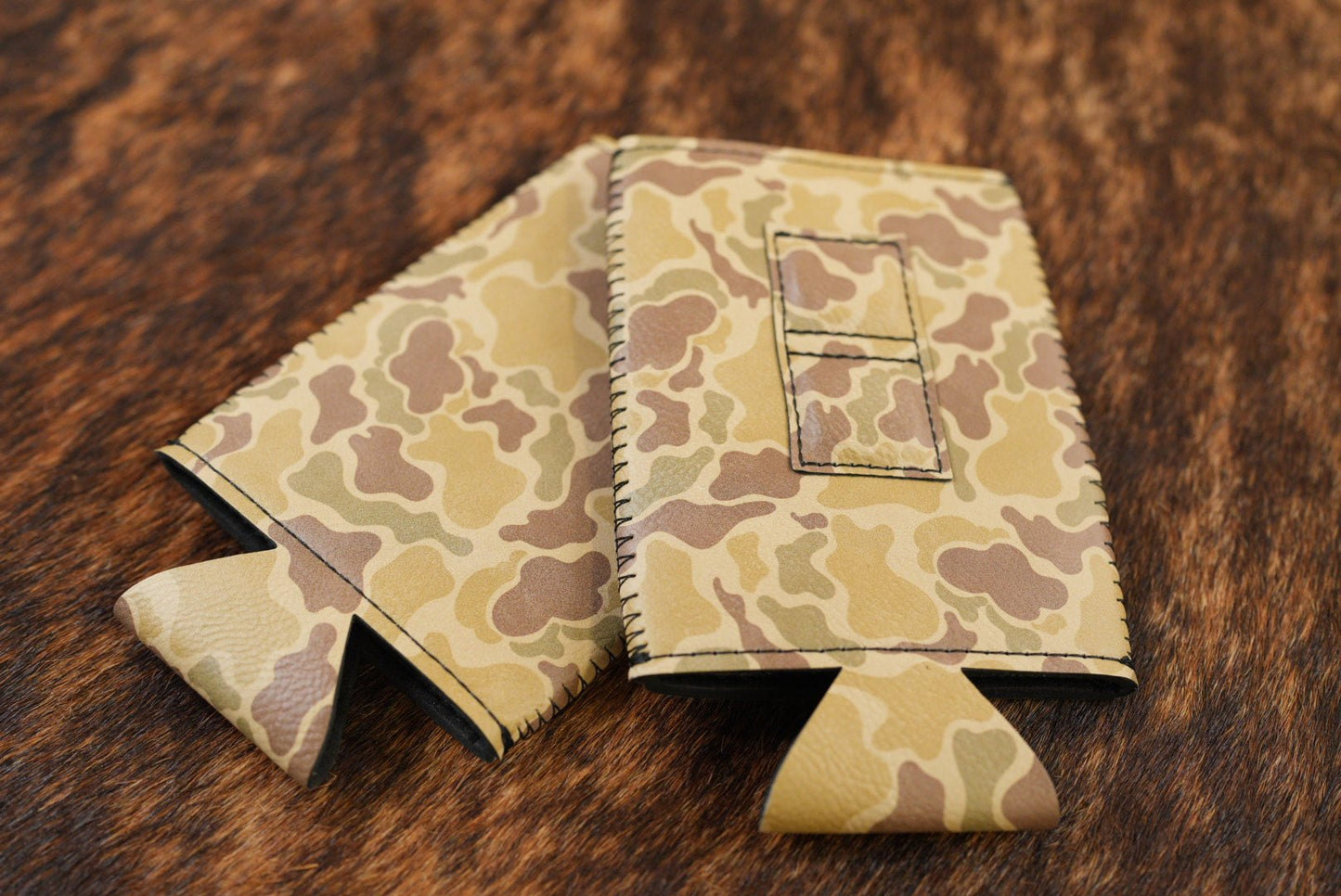 Magnetic SLIM Can Dusters: Premium Leatherette® (5 pack) - LoneStar Adhesive