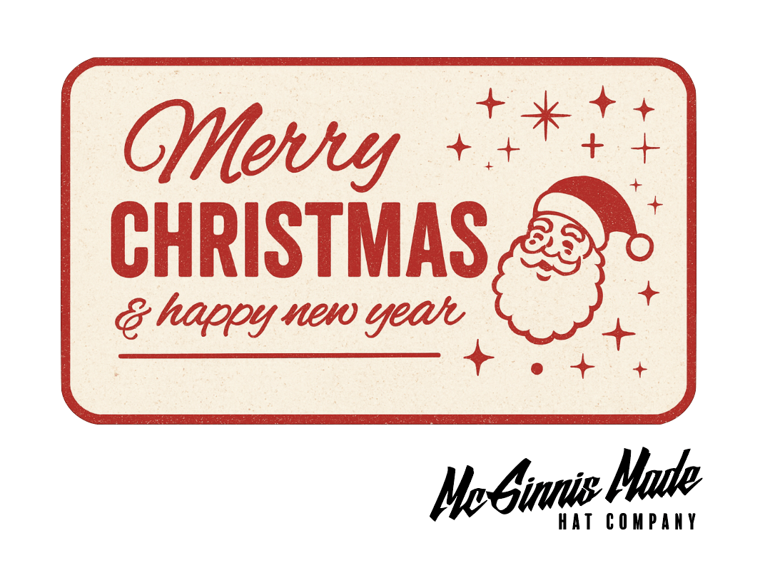 Merry Christmas UV Printed Patches - LoneStar Adhesive