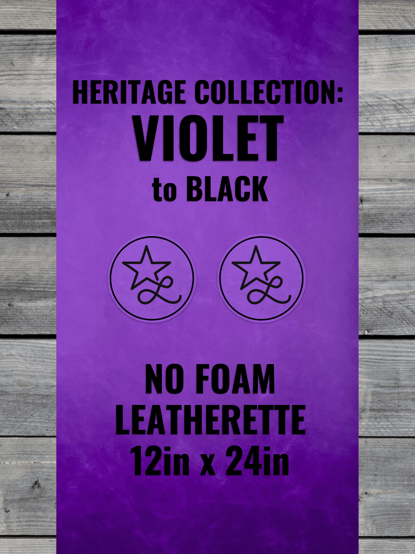 No-Foam faux leather panels by LoneStar Adhesive – 12x24in, 0.8mm thick laser-ready sheets, backed with Durra-Bull adhesive, ideal for engraving and machine-washable apparel like beanies