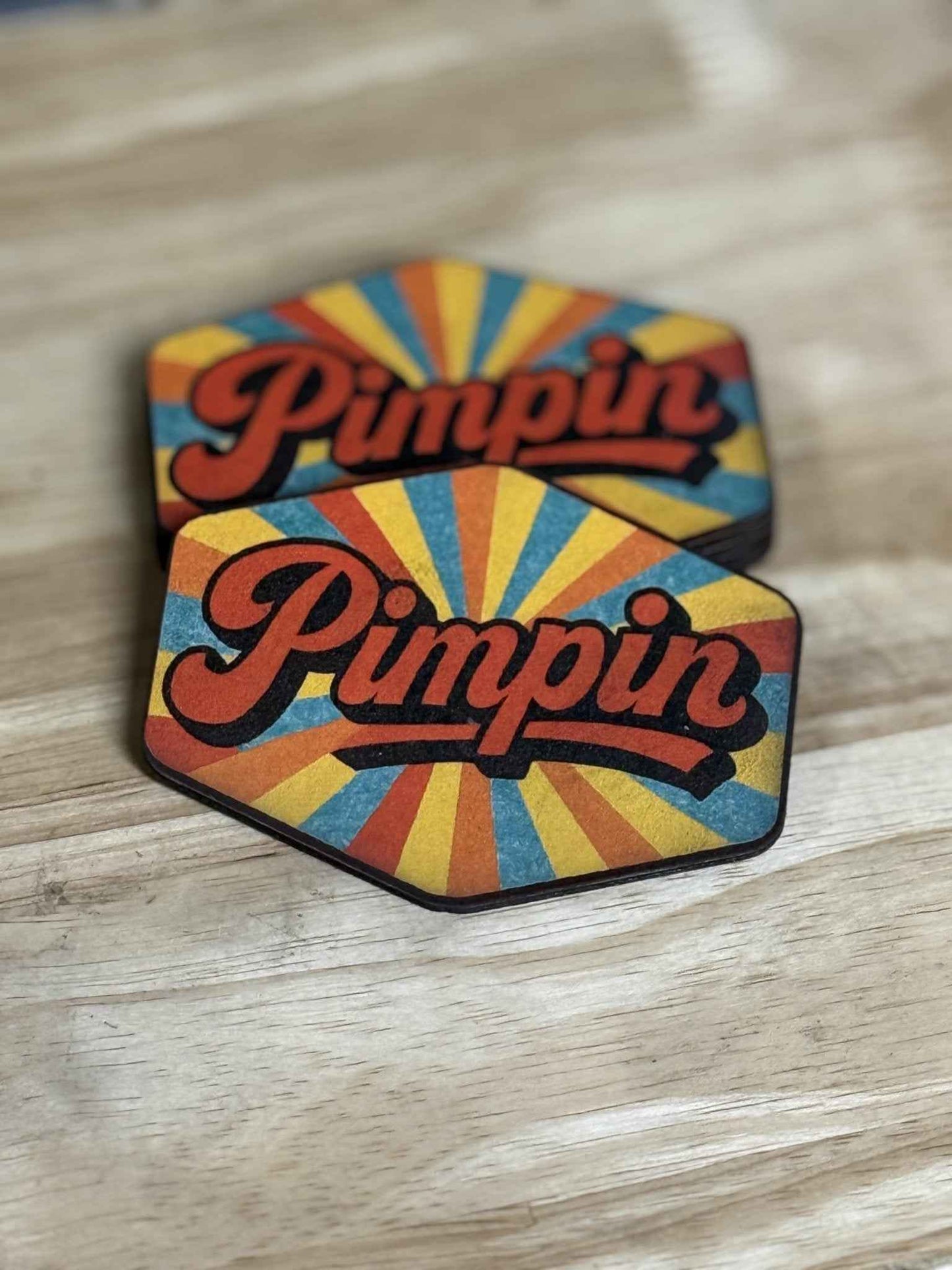 Pimpin UV Printed Patch