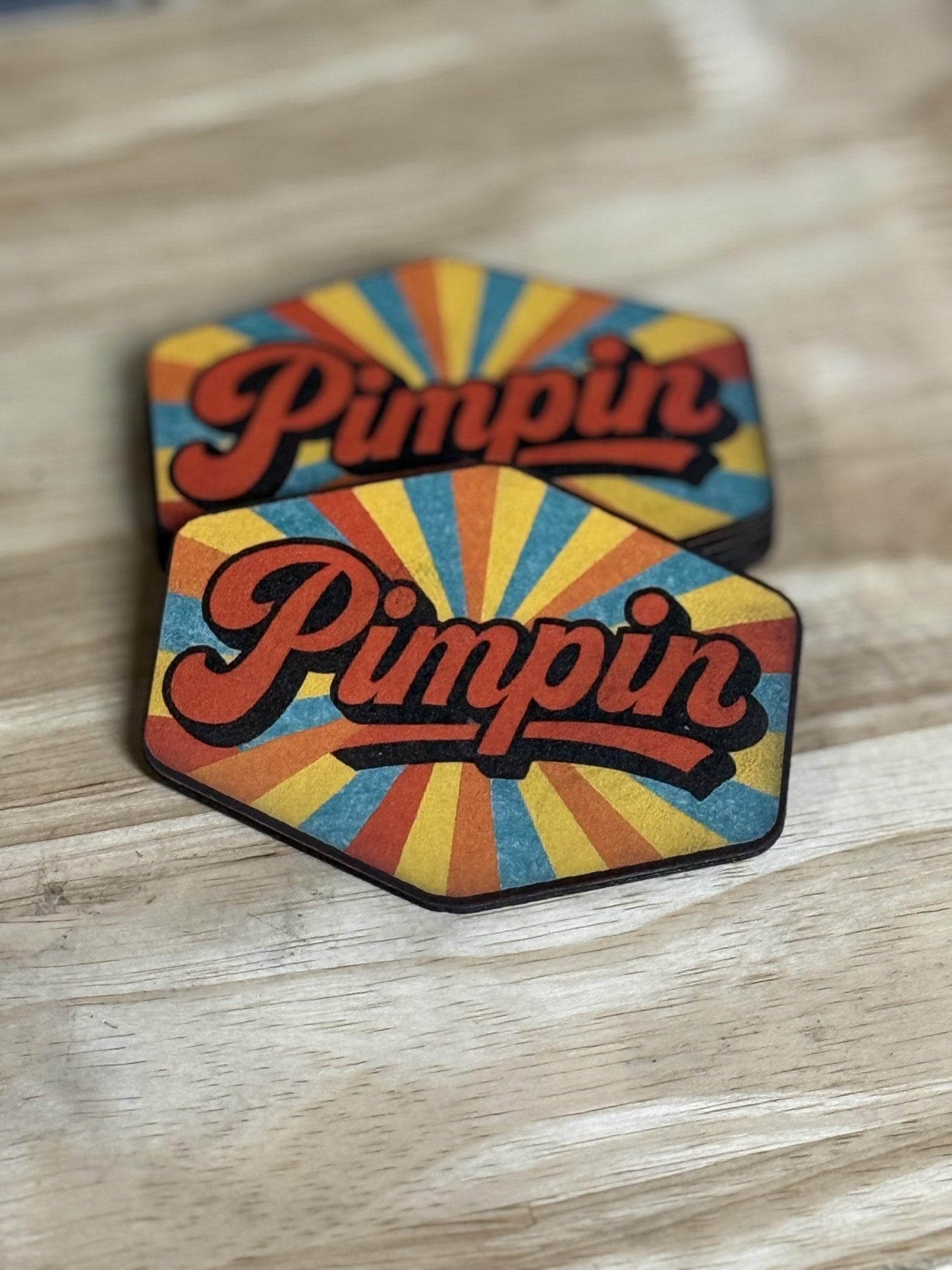 Pimpin UV Printed Patch - LoneStar Adhesive