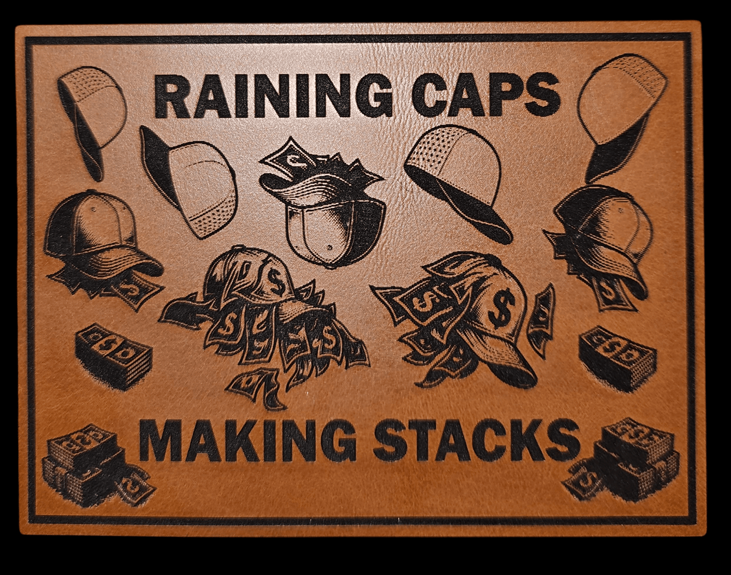 RAINING CAPS MAKING STACKS Digital File - LoneStar Adhesive