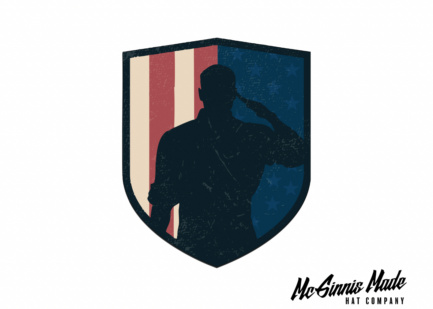 "Salute" UV Printed Patches - LoneStar Adhesive