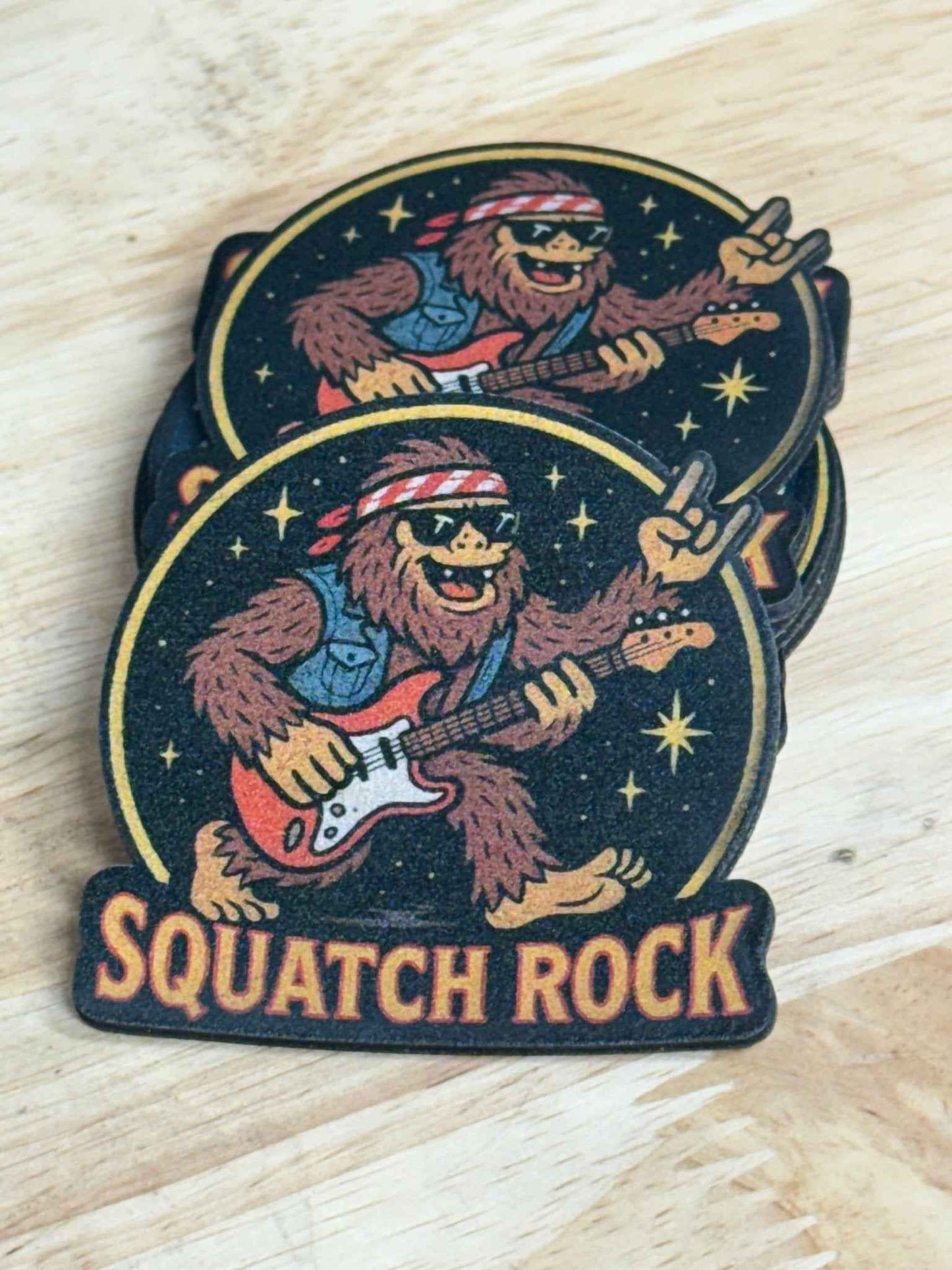 Squatch Rock UV Printed Patch