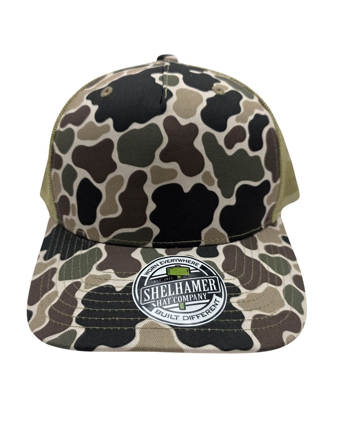 Swamp Duck Original Camo & Gold 5 - Panel Classic - LoneStar Adhesive