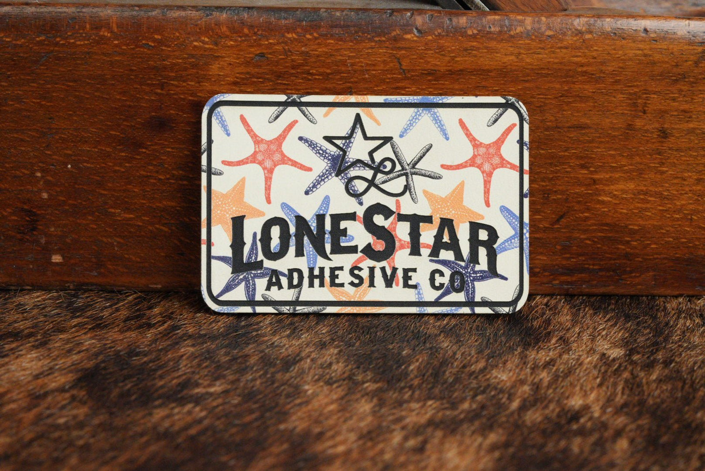 UV Printed Premium Leatherette® Sheets (12x24) - Starfish - LoneStar Adhesive