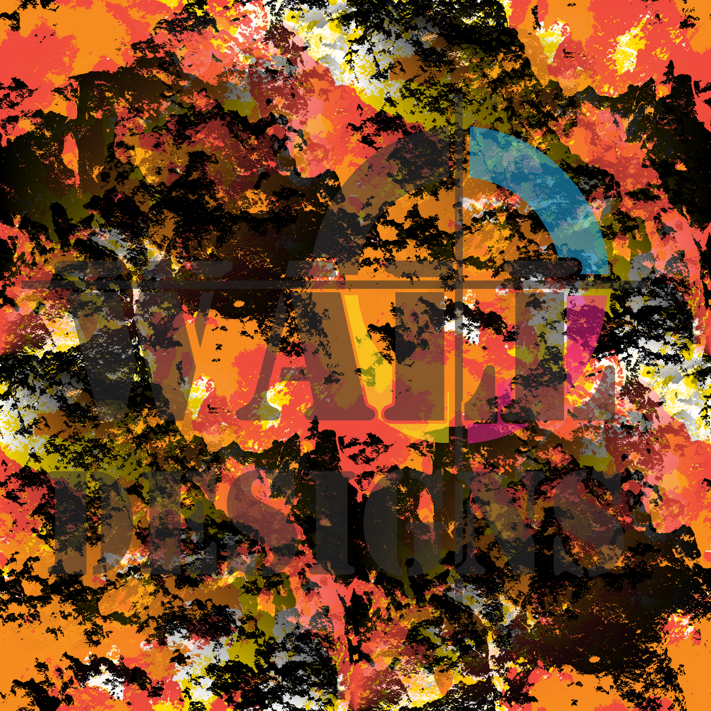 Substrate Camo Scrum Series UV Printed Leatherette Sheets