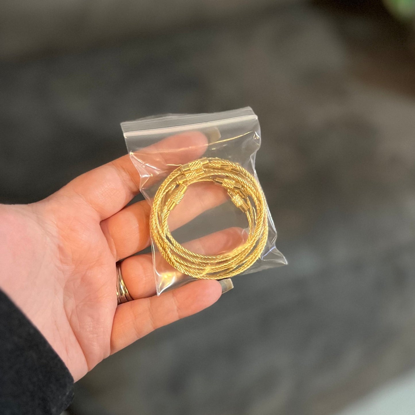 Wire Cable Keychain Thingie - LoneStar Adhesive