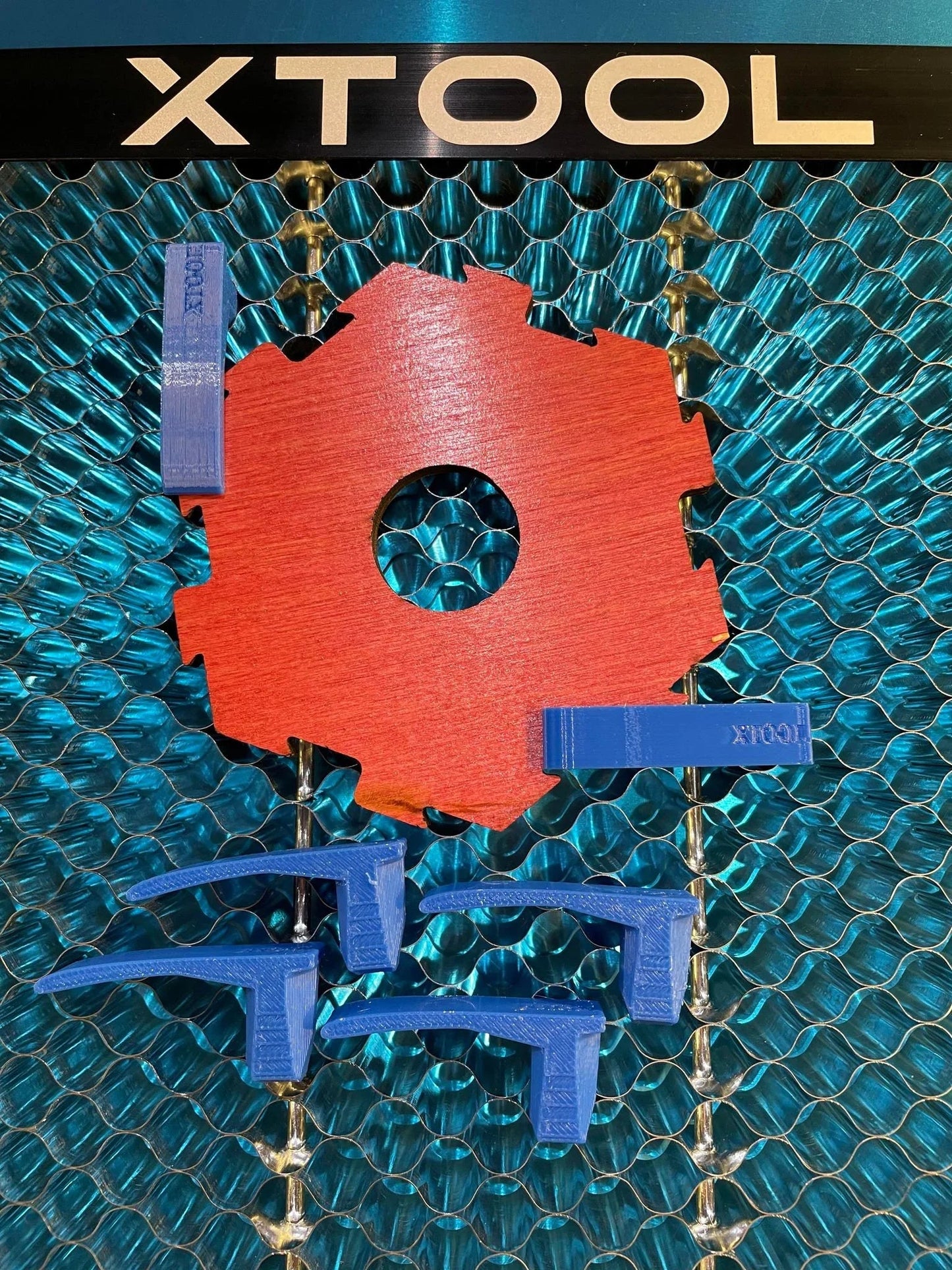 X Tool hold down pins | 3D printed | 100 % infill | Set of 8 - LoneStar Adhesive