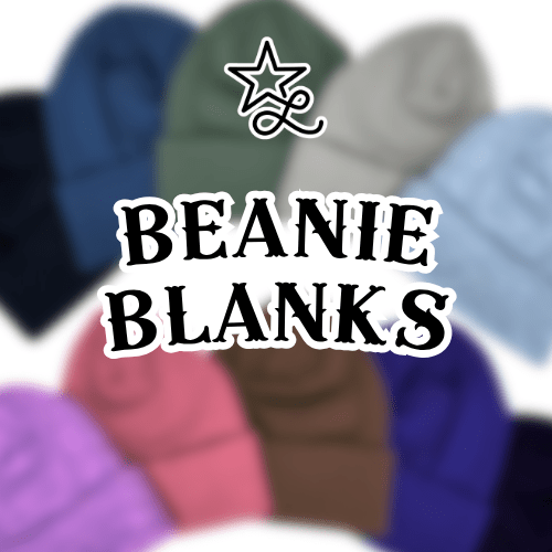 Beanie Blanks - Lone Star Adhesive