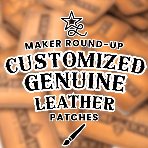 Custom Leather Patch - Lone Star Adhesive