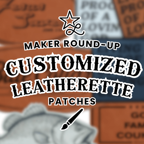 Custom Leatherette Patches - Lone Star Adhesive