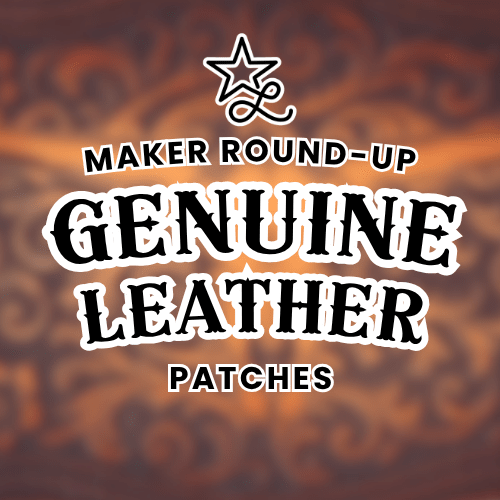 Genuine Leather Patches - Lone Star Adhesive