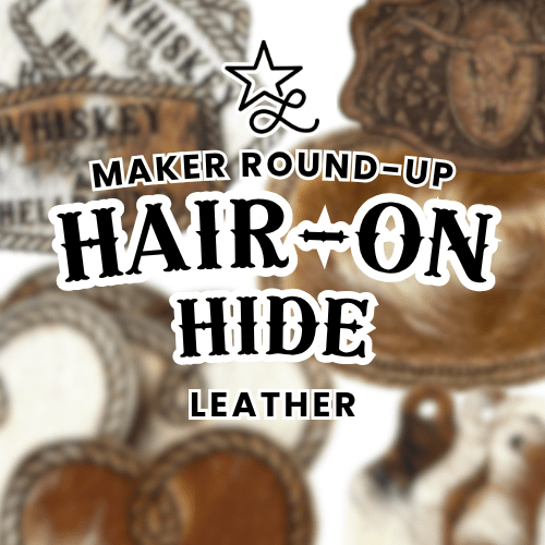 Hair-On Hide Patches - Lone Star Adhesive