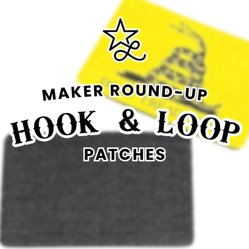 Maker Round-up Hook and Loop Patches - Lone Star Adhesive