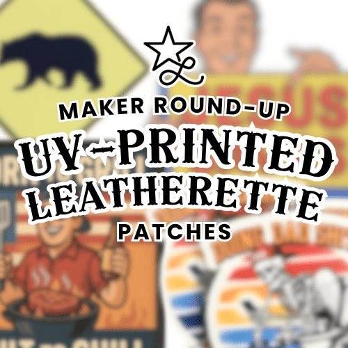 Maker Round-Up UV Printed Patches - Lone Star Adhesive
