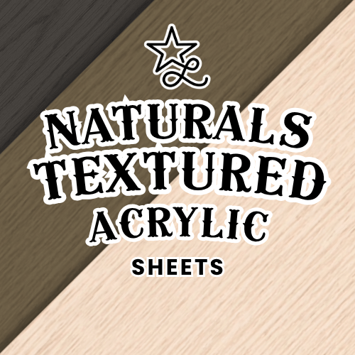 Naturals Textured Durra-Bull™ Laserable Acrylic - Lone Star Adhesive