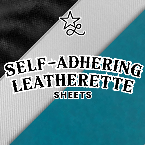 Self-Adhering Leatherette Sheets - Lone Star Adhesive