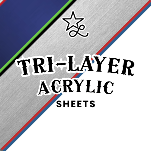 TriLayer Durra-Bull™ Laserable Acrylic - Lone Star Adhesive
